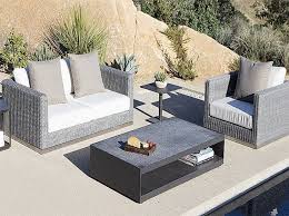 Garden Wicker Sofa Set