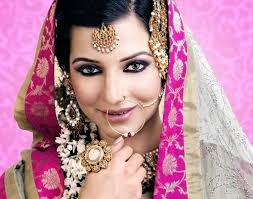 muslim bride gorgeous bridal make up at