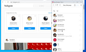 This opens instagram direct and displays a list of your instagram connections. Instagram Messages On Computer Send Or Read Messages On A Pc