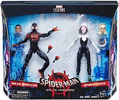 The design can be rescaled, it's designed with a standard 22/23 inches head circumference size. Amazon Com Marvel Legends Spider Man Miles Morales Spider Gwen Spider Verse Exclusive Toys Games