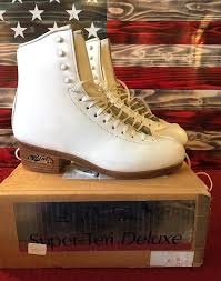 Sp Teri Super Teri Deluxe Figure Skate Boots For Sale Ice