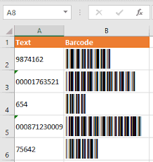 how to create barcodes in excel easy