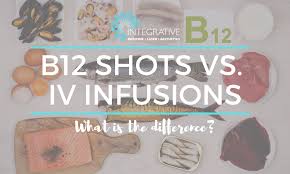 b12 shots vs iv infusions what is the