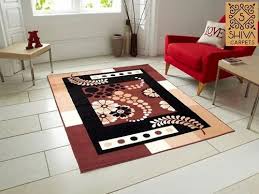 rectangular designer modern rugs size