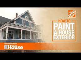 How To Paint A House Exterior The