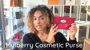 mulberry cosmetic purse review you