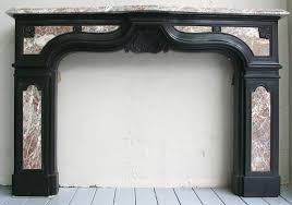 18th Century Fireplace Mantel In Two