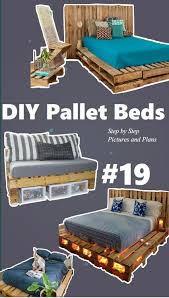 19 inexpensive diy pallet bed frames