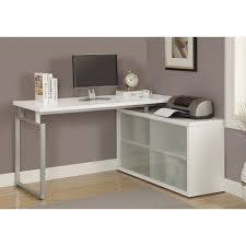 monarch computer desk white corner with