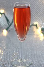 I also drank champagne out of a wine glass christmas morning. Poinsettia Drink A Champagne Cocktail Recipe Mix That Drink