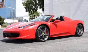 At that time, the speciale was the quickest ferrari model ever made. 2013 Ferrari 458 Italia Convertible Select Exotic Cars