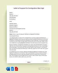 support for immigration marriage word