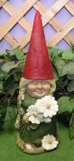 5014 tomte nisse garden gnome flowers