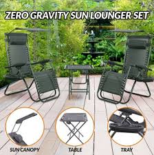 Zero Gravity Reclining Garden Chair