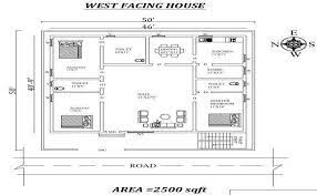 West Facing House House Plans