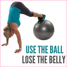 Use The Ball Lose The Belly Core Workout Get Healthy U
