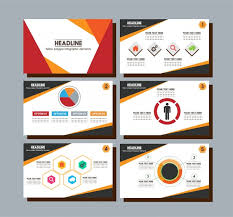 Brochure Presentation Design With Colorful Infographic Styles Free
