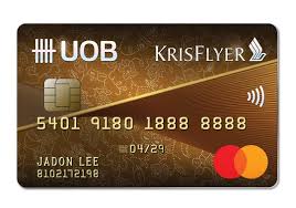 krisflyer uob credit card uob singapore