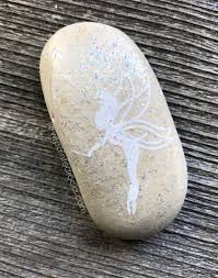How To Do Glitter Painted Rocks The