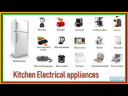 kitchen electrical appliances
