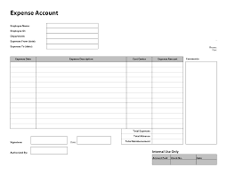 Free Printable Business Expense Report Template Examples Vlcpeque