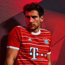 the new fc bayern home shirt for 2022 23