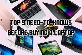 What Should You Look For When Buying A Laptop gambar png