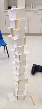 How to build the easiest card tower of your life. Engineering Challenge Index Card Towers Stem For Kids Engineering Challenge Stem Challenges