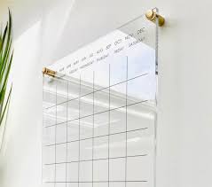 Acrylic Calendar For Wall Ll Dry Erase
