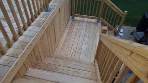 If it beads up, the wood isn't quite ready to be sealed. 5 Tips For Cleaning And Sealing A Pressure Treated Wood Deck