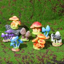 1pcs Colorful Mushroom Ornaments
