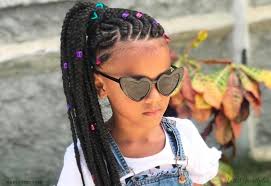 A fringe can also be used to frame the face and accentuate the style. The 11 Cutest Box Braids For Kids In 2021