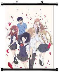 ROUNDMEUP Scum's Wish (Kuzu no Honkai) Anime Fabric Wall Scroll Poster  (32x46) Inches [A] Scums Wish-1(L) : Amazon.ca: Home