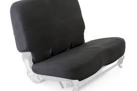 Rear Seat Cover Black Smittybilt Custom