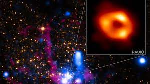 Esta es la primera imagen de Sagitario A*, el mega agujero negro que se encuentra en el centro de nuestra galaxia