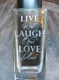 Live Laugh Love Erfly Glass Vase