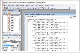 exle of visual basic programming in