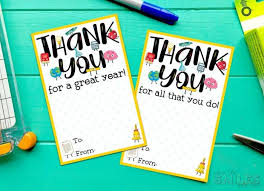 Thank for being a special teacher! Free Teacher Appreciation Thank You Printable Two Versions