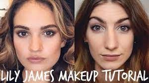 lily james makeup tutorial you
