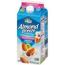 almond breeze unsweetened almondmilk