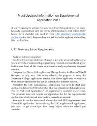 Sample Medical School Secondary Application Essays For Pharmacy