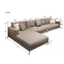 luxury l shape sofa set with