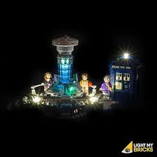 Light My Bricks Led Light Kit For Lego Dr Who 21034 Light Up Lego Tardis Ebay