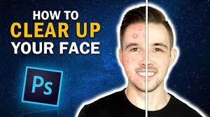 how to clear up your face in photo