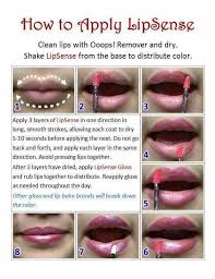 How To Apply Lipsense Chart Lipsense Lip Colors Senegence