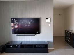 Soundbar Wall Mounting Easy Tv