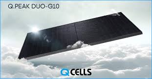 Q Cells range with Q.ANTUM Z technology Q.PEAK DUO-G10 series