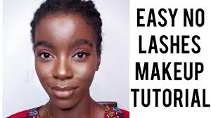 no lashes soft everyday makeup for
