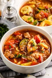 sausage tortellini soup spend with