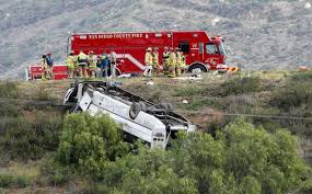 On tuesday, march 2, near the mexican border in southern california, at least 15 people were killed when an suv full of passengers crashed in an accident involving a truck. Bus Crash 3 Dead Child Critical After Wreck On California Freeway